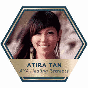 Since 2004, Atira has established numerous clinical art therapy and trauma recovery programs to help refugees, victims of environmental disasters, and the sex trafficking industry, especially throughout Asia and Australia. She specializes in Trauma-Informed Yoga & Facilitation Training Programs, Women’s Health and Leadership, Spiritual Activism, and Recovery from Sexual Abuse. Currently, Atira holds retreats and teacher trainings globally, and serves as the head of integration and yoga teacher at AYA Healing Retreats in Peru.