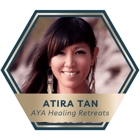 Since 2004, Atira has established numerous clinical art therapy and trauma recovery programs to help refugees, victims of environmental disasters, and the sex trafficking industry, especially throughout Asia and Australia. She specializes in Trauma-Informed Yoga & Facilitation Training Programs, Women’s Health and Leadership, Spiritual Activism, and Recovery from Sexual Abuse. Currently, Atira holds retreats and teacher trainings globally, and serves as the head of integration and yoga teacher at AYA Healing Retreats in Peru.