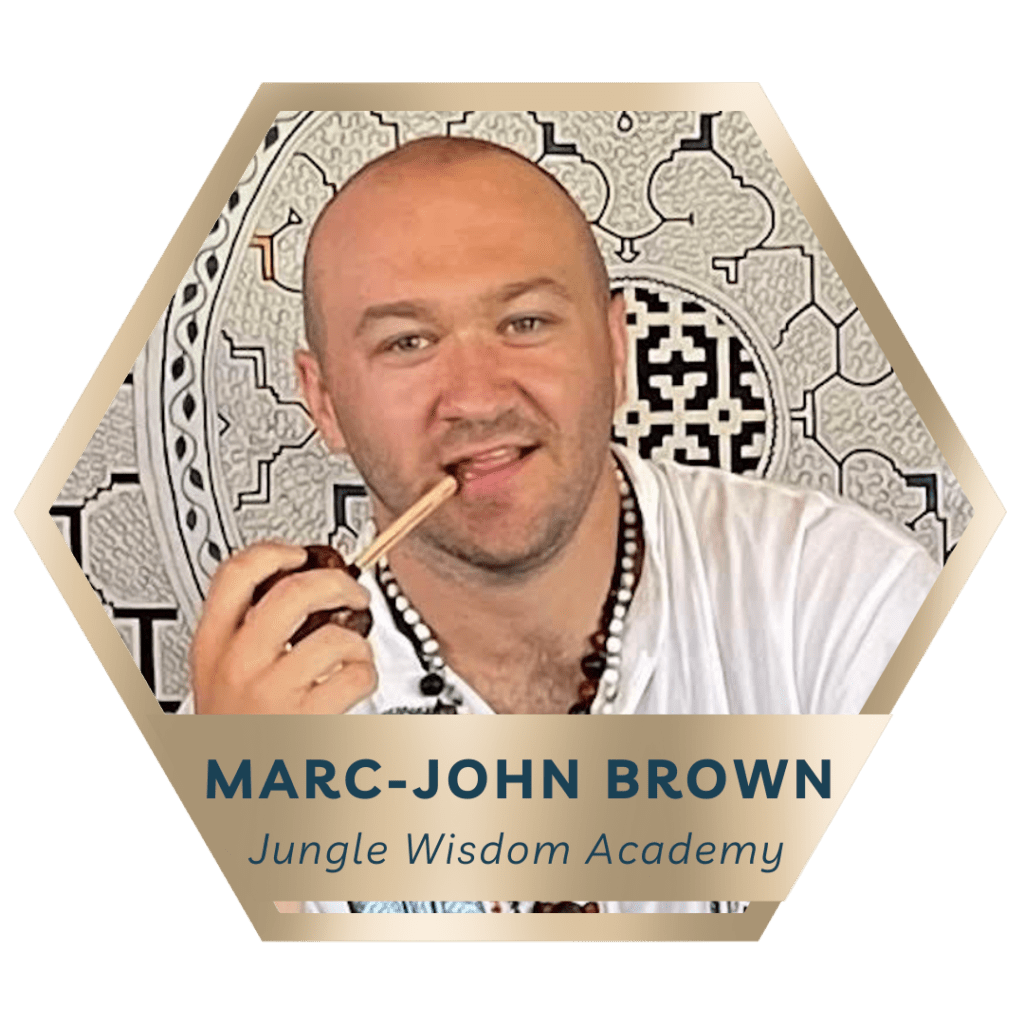 Marc-John is a conscious entrepreneur from Edinburgh, as well as a Head Coach at the Plant Spirit School Integration Coach Certification Program. .. Among his many callings are: ceremony & retreat facilitation, plant medicine integration and coaching, writing and public speaking, indigenous capacitation and liaising. He has been a practitioner of modern shamanism since 2008, and these studies have taken him to work, and be in contact with, tribal shamans of Colombia, Ecuador, Peru, Brazil, Korea, and Malaysia. Marc-John is a conscious entrepreneur from Edinburgh, as well as a Head Coach at the Plant Spirit School Integration Coach Certification Program. .. Among his many callings are: ceremony & retreat facilitation, plant medicine integration and coaching, writing and public speaking, indigenous capacitation and liaising. He has been a practitioner of modern shamanism since 2008, and these studies have taken him to work, and be in contact with, tribal shamans of Colombia, Ecuador, Peru, Brazil, Korea, and Malaysia.