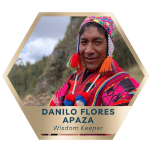 Danilo Quispe Apaza is a Papamisayoq, a “lineage priest” and practitioner of the Q’ero wisdom lineage of his Andean ancestors, a path that he has been training in since he was 2 years old. A traditional community healer, Danilo has been facilitating Huachuma healing ceremonies for the last 5 years.
