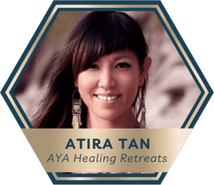 Since 2004, Atira has established numerous clinical art therapy and trauma recovery programs to help refugees, victims of environmental disasters, and the sex trafficking industry, especially throughout Asia and Australia. She specializes in Trauma-Informed Yoga & Facilitation Training Programs, Women’s Health and Leadership, Spiritual Activism, and Recovery from Sexual Abuse. Currently, Atira holds retreats and teacher trainings globally, and serves as the head of integration and yoga teacher at AYA Healing Retreats in Peru.